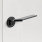 Fold Internal Door Handle - Satin Black