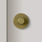 Gera Round Snib Lock - Brushed Gold