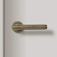 Gera Knurled Internal Door Handle - Brushed Bronze