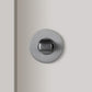 Divo Round Snib Lock - Brushed Steel