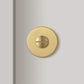 Divo Round Snib Lock - Brushed Gold