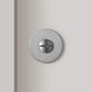 Divo Round Snib Lock - Brushed Steel