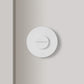 Gera Round Snib Lock - Satin White