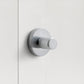 Gera Round Snib Lock - Brushed Steel