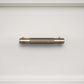 Gera Knurled Cabinet Pulls - Brushed Bronze - 15cm