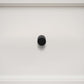 Gera Knurled Round Cabinet Pulls - Satin Black - Pair