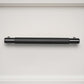 Gera Knurled Cabinet Pulls - Satin Black - 25cm