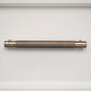 Gera Knurled Cabinet Pulls - Brushed Bronze - 25cm