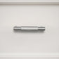 Gera Knurled Cabinet Pulls - Brushed Steel - 15cm