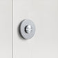 Divo Round Snib Lock - Brushed Steel