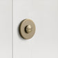 Divo Round Snib Lock - Brushed Bronze