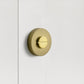 Gera Round Snib Lock - Brushed Gold