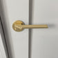 Fold Internal Door Handle - Brushed Gold