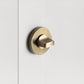 Divo Round Snib Lock - Brushed Bronze