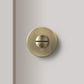 Divo Round Snib Lock - Brushed Bronze