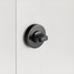 Divo Round Snib Lock - Satin Black